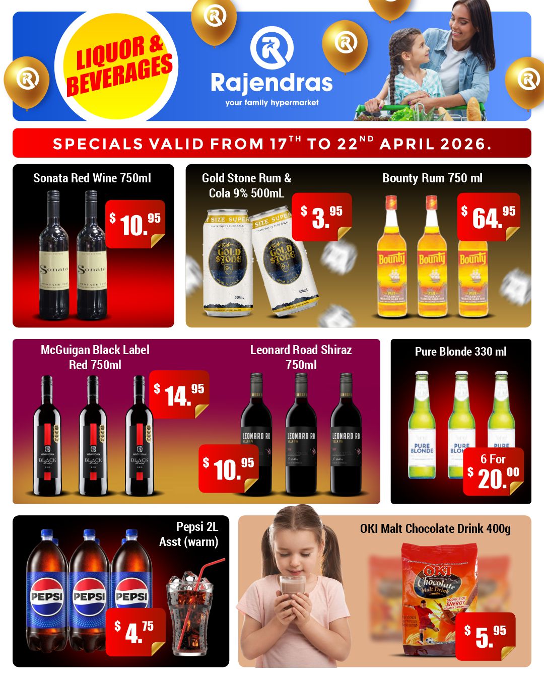 Liquor & Beverages Specials - Page 1