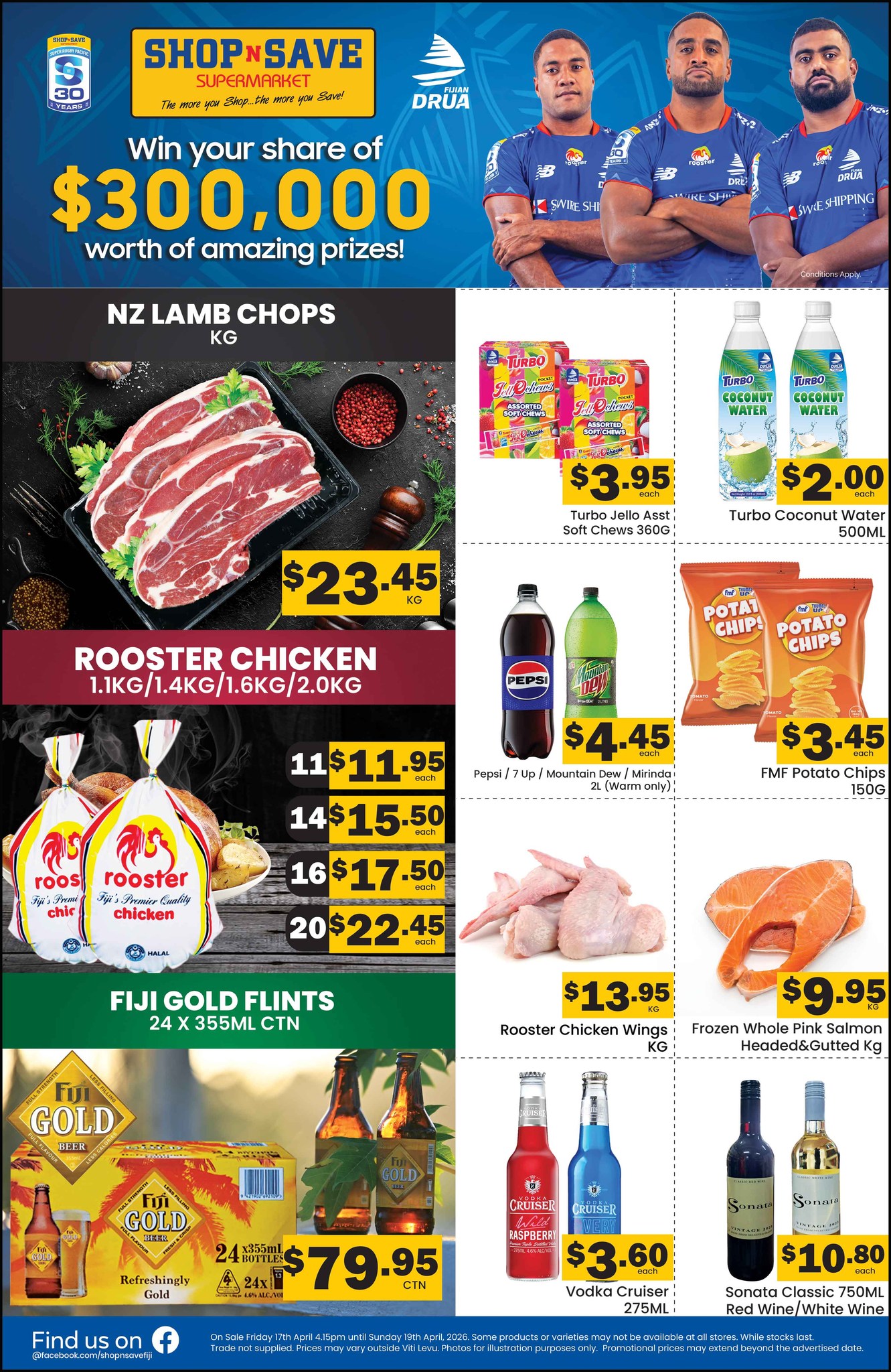 Weekly Specials 17th - 19th April 2026