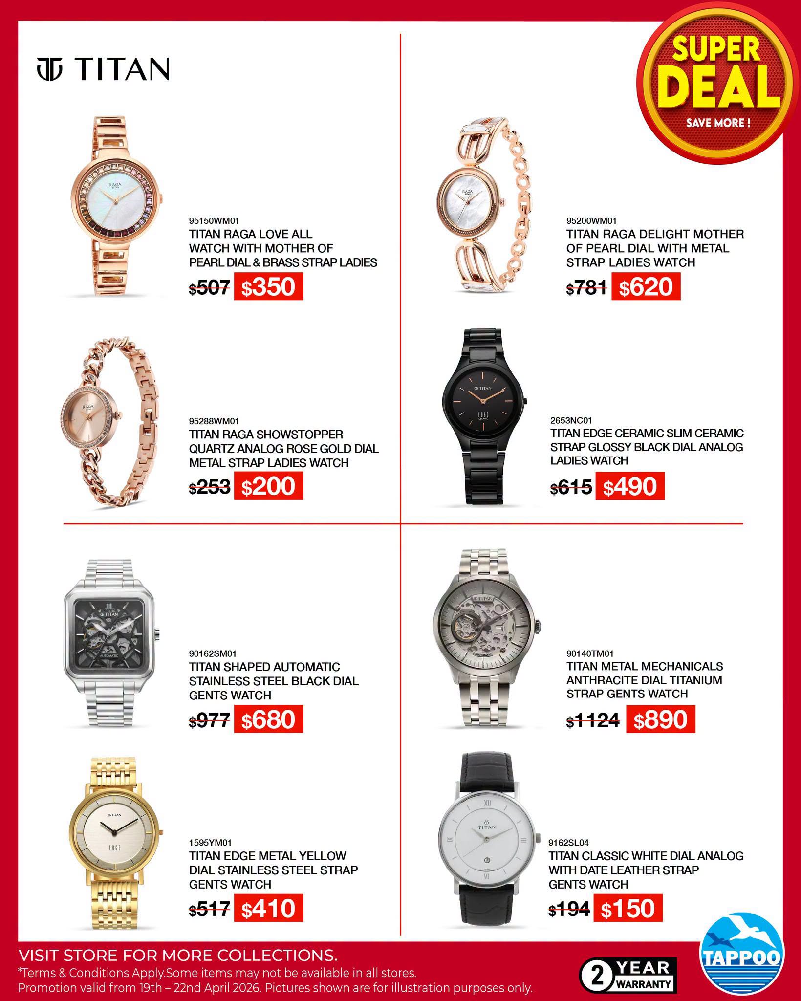 Titan Super Deal Save More ! - Page 1