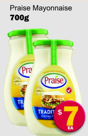 Praise Mayonnaise — 700g