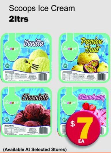 Scoops Ice Cream — 2ltrs