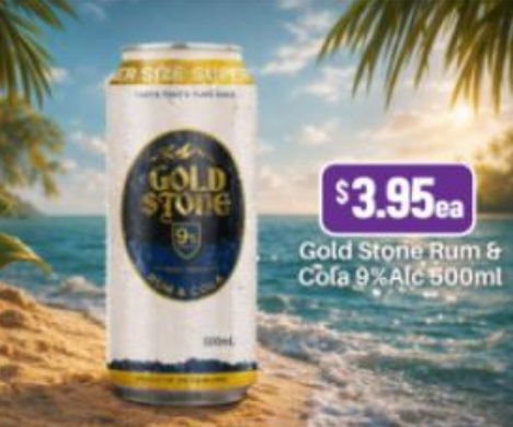 Gold Stone Gold Stone Rum & Cola — 500ml