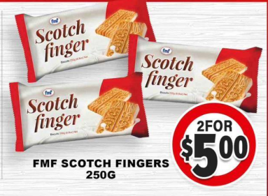 FMF Scotch Fingers — 250g