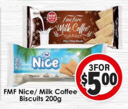 FMF Nice/Milk Coffee Biscuits — 200g