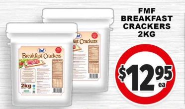 FMF Breakfast Crackers — 5kg