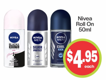 Nivea Roll On — 50ml