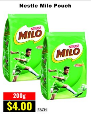 Nestle Milo Pouch — 200g