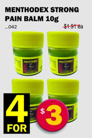 Menthodex Menthodex Strong Pain Balm — 10g