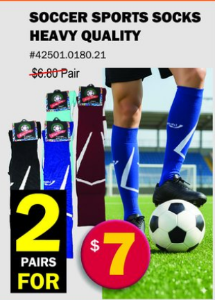 Soccer Sports Socks Heavy Quality