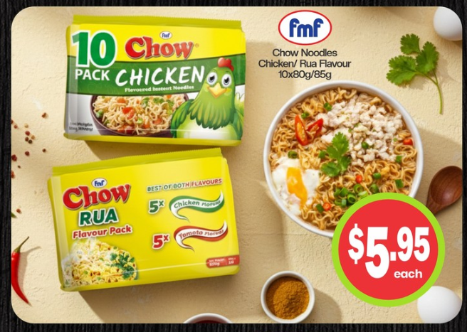 FMF Chow Noodles Chicken — 10 pack
