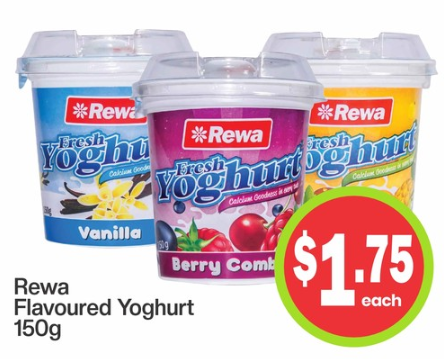 Rewa Flavoured Yoghurt — 150g