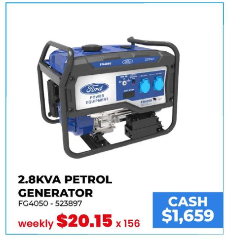 Ford Petrol Generator 2.8KVA — FG4050 - 523897