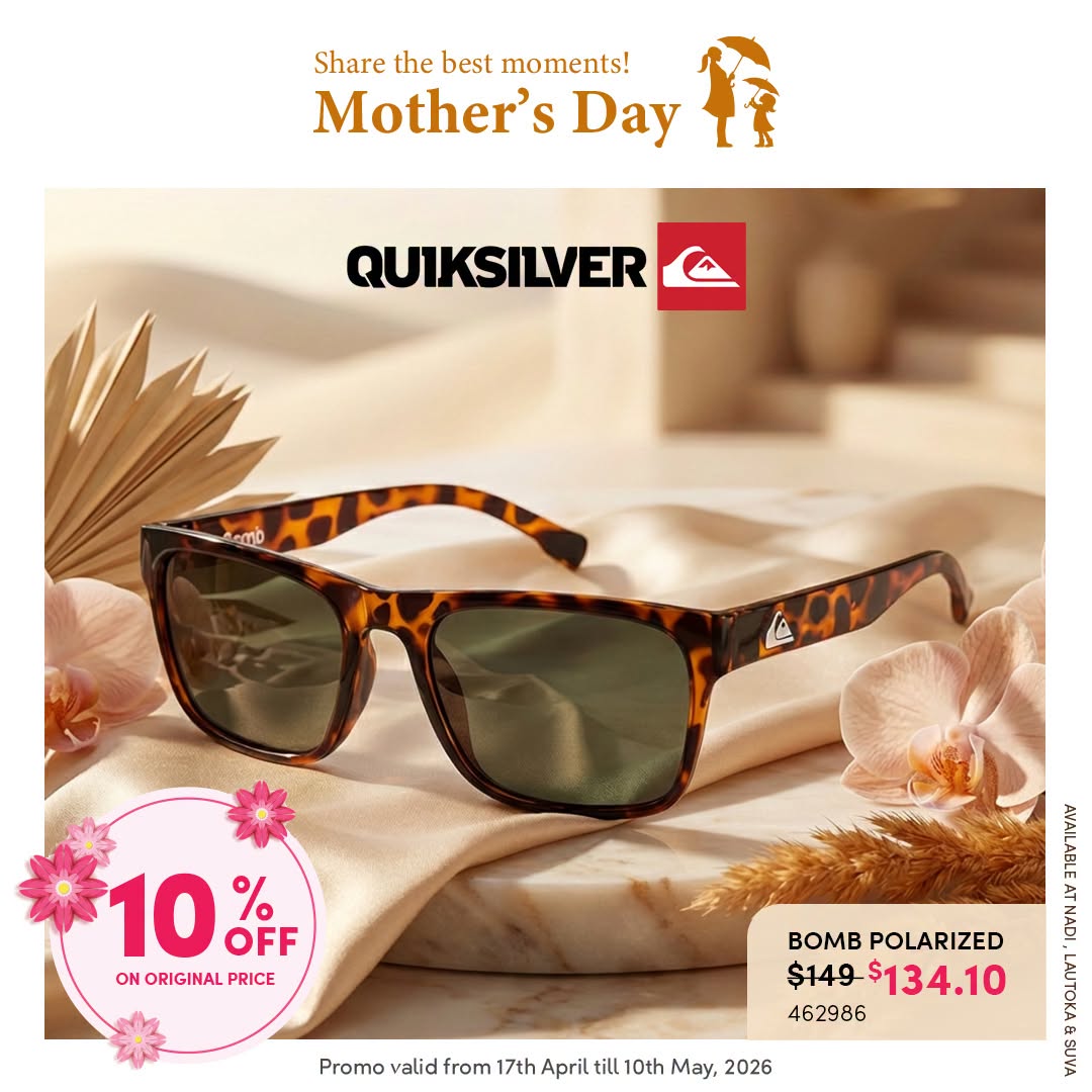 Quiksilver polarized shades 10% off