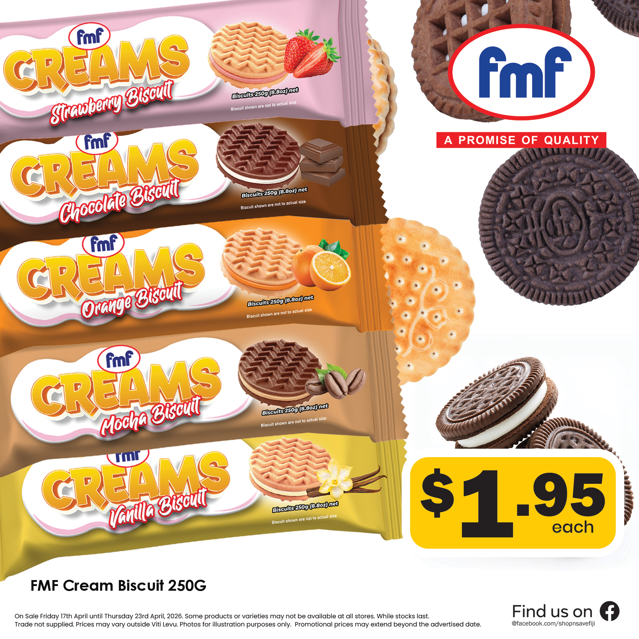 FMF Cream Biscuit - 250g