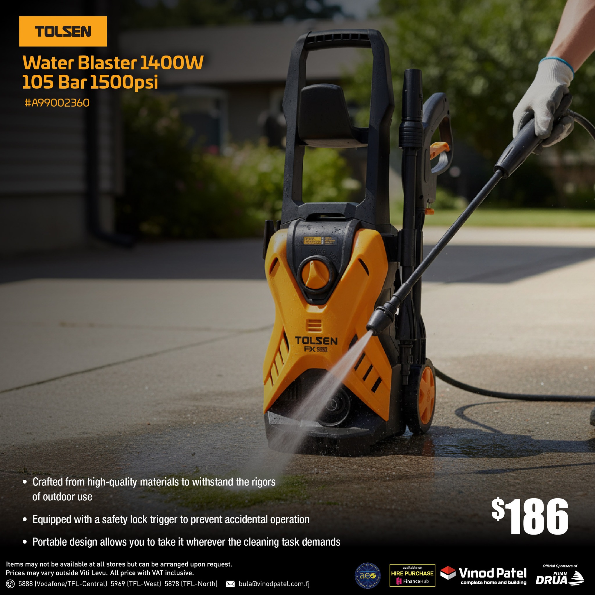 Blast Away Dirt with Power and Precision