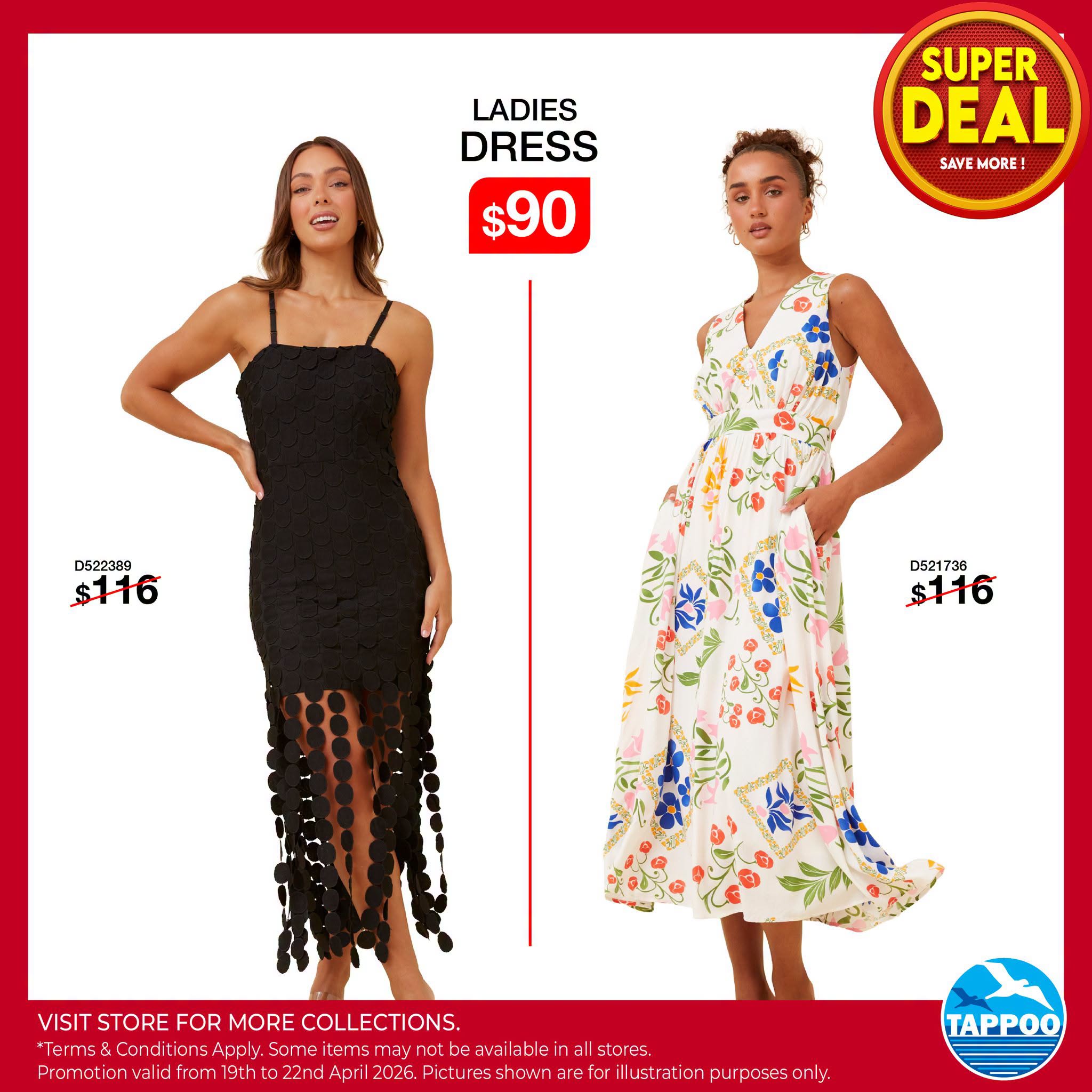 Ladies dress - super deal save more !