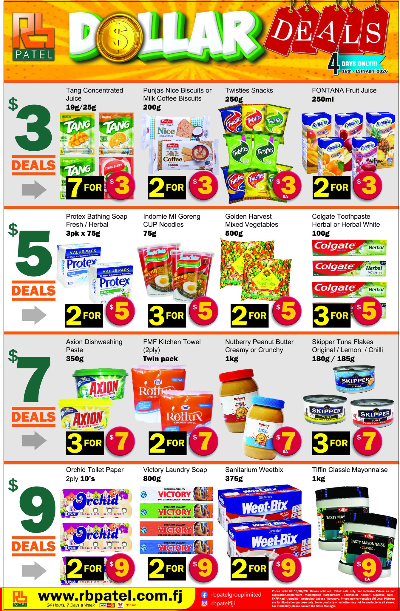 Weekly Dollar Deals