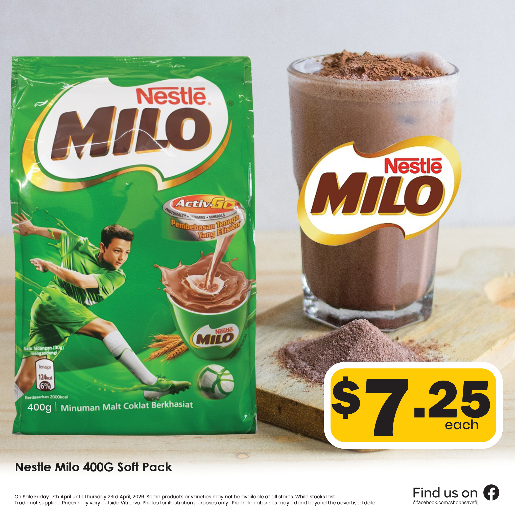 Nestle Milo Soft Pack - 400g