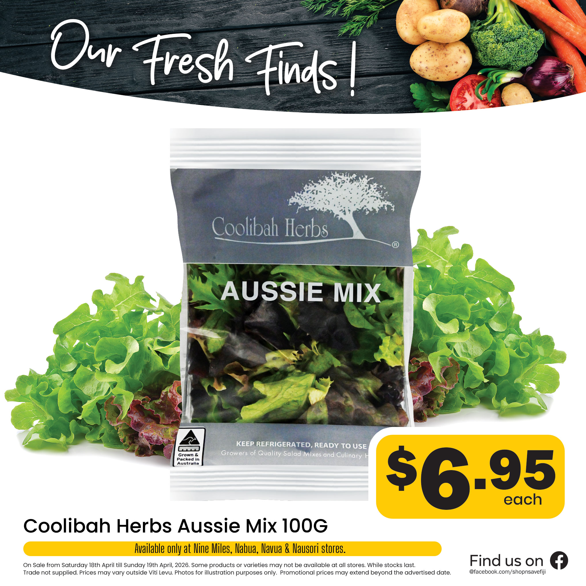 Coolibh Herbs Aussie Mix 100G