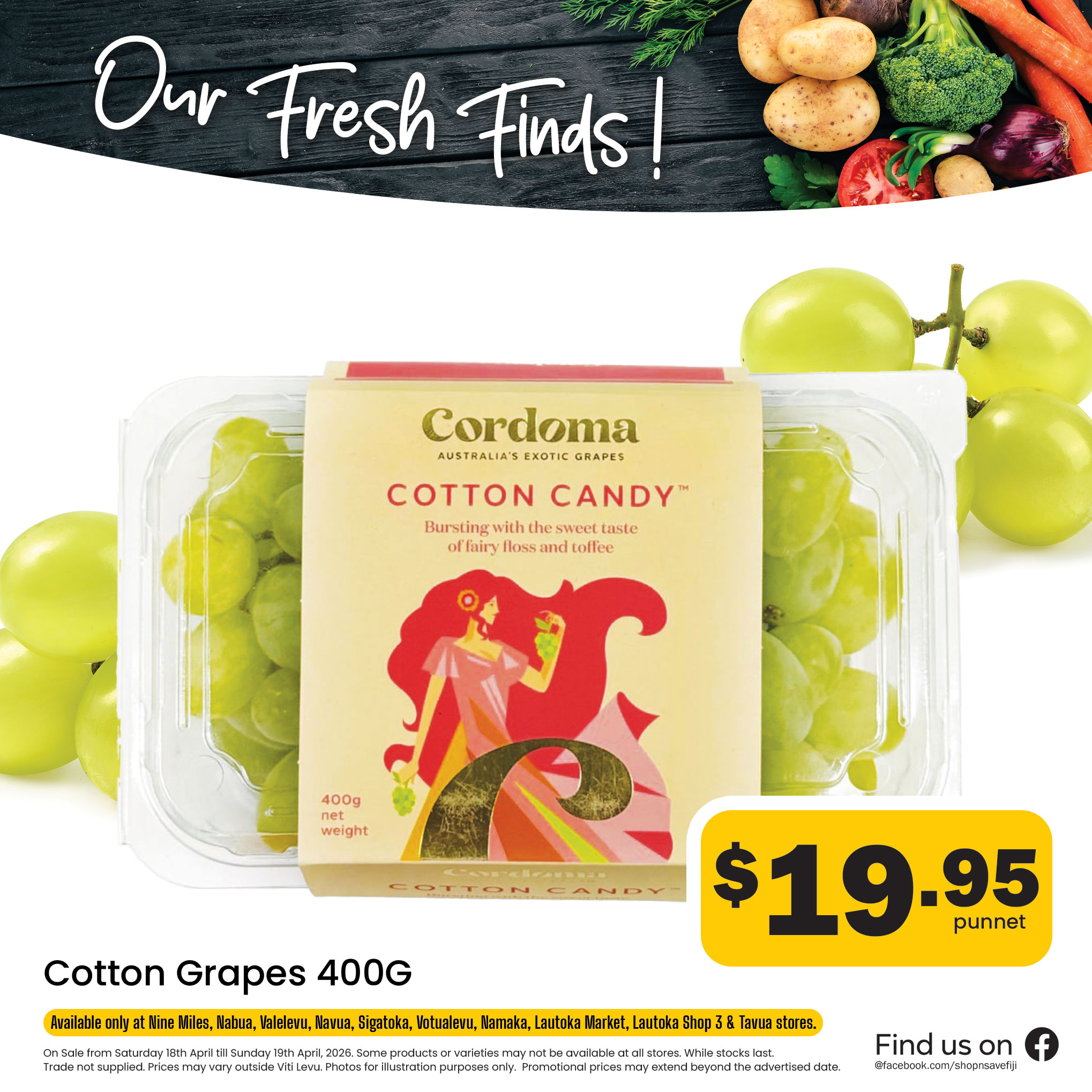 Cotton Grapes - 400g