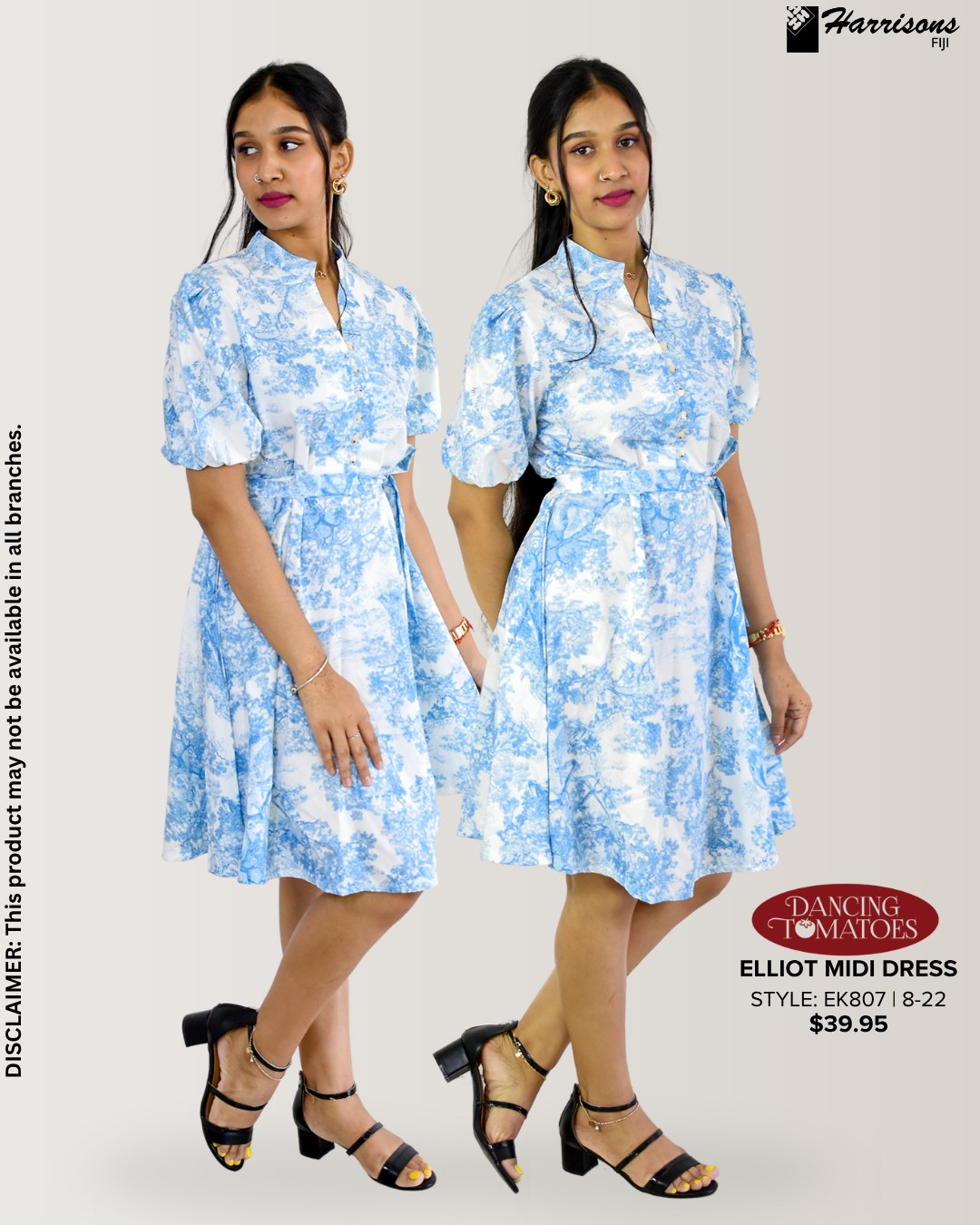 Elliot MIDI Dress (8-22) - $39.95