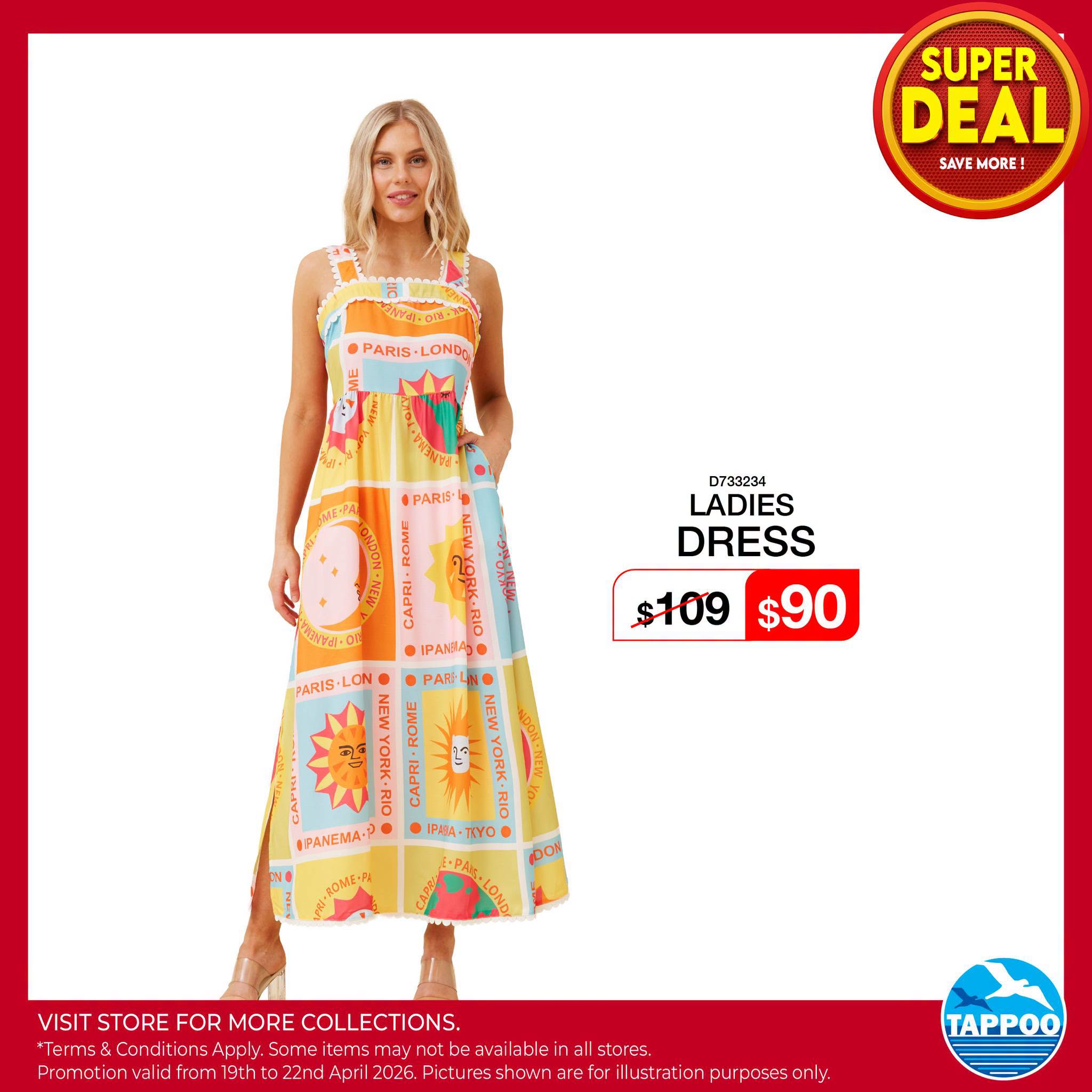 Ladies Dress - Super Deal Save More !