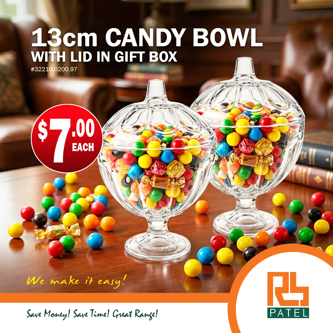 13cm Candy Bowl with Lid  - $7.00