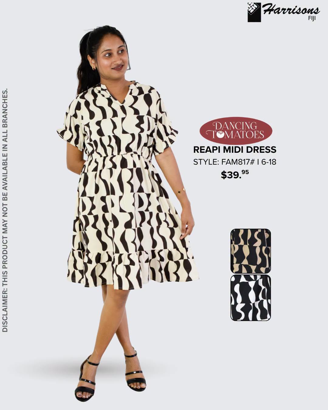 Reapi Midi Dress (6-18) - $39.95