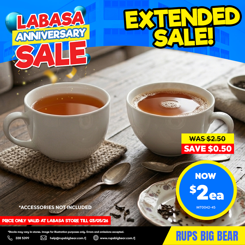 Labasa Anniversary Sale - Tea Now $2