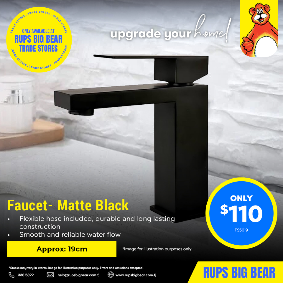 Faucet - Matte Black