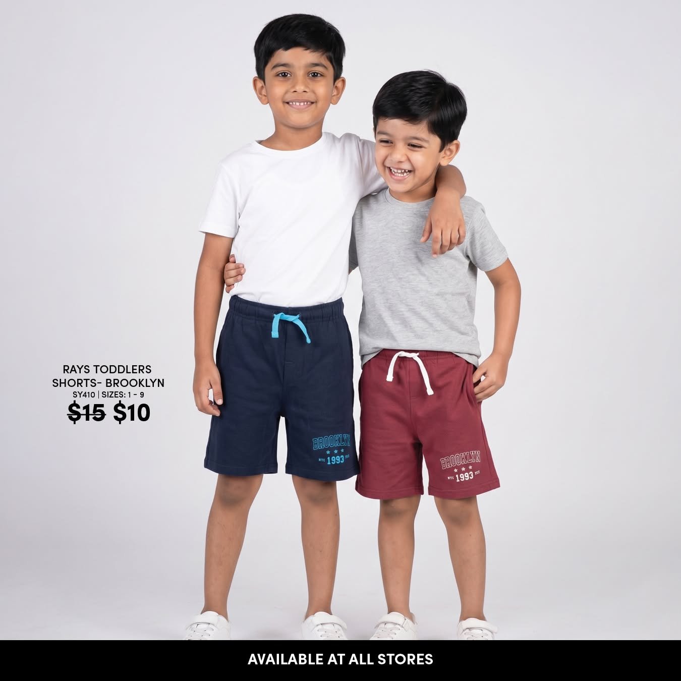 Rays Toddlers Shorts - Brooklyn