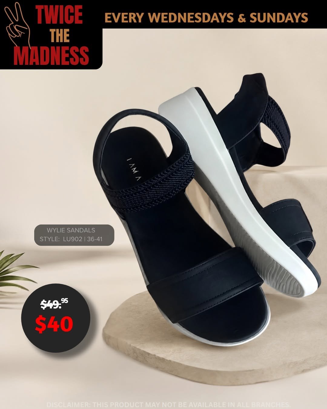 Wylie Sandals LU902 — Twice the Madness