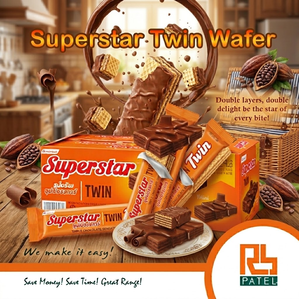Superstar Twin Wafer 25g - 3 for $3