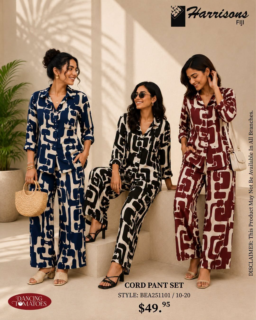 Cord Pant Set
