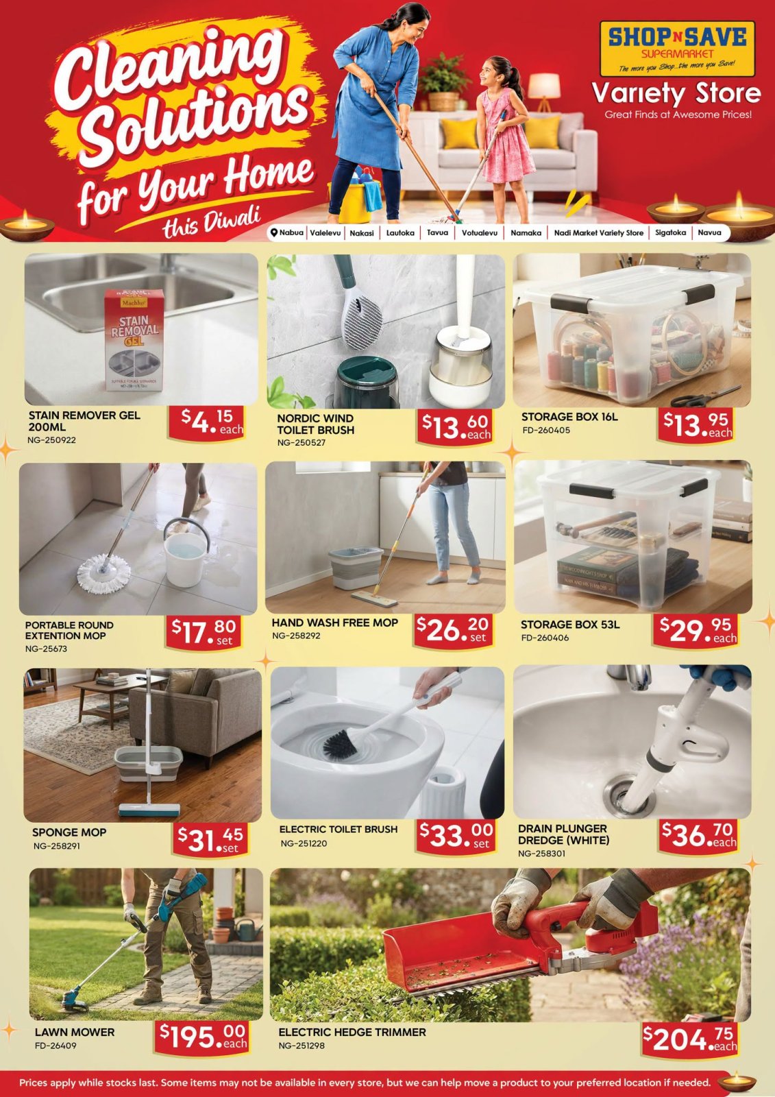 Cleaning Solutions for Your Home - Diwali Offers - Page 1