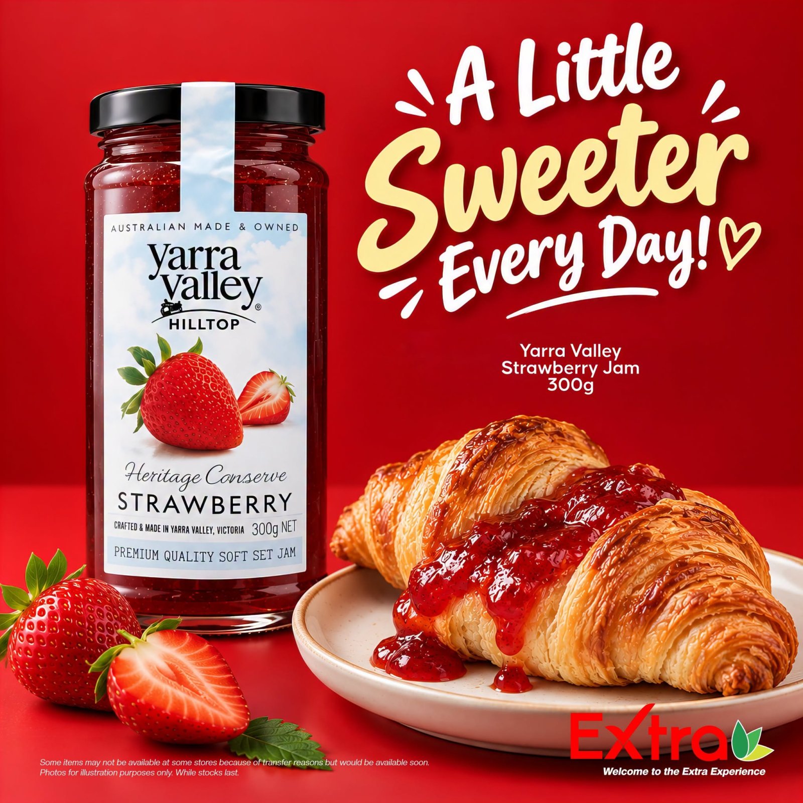 Yarra Valley Strawberry Jam 300g