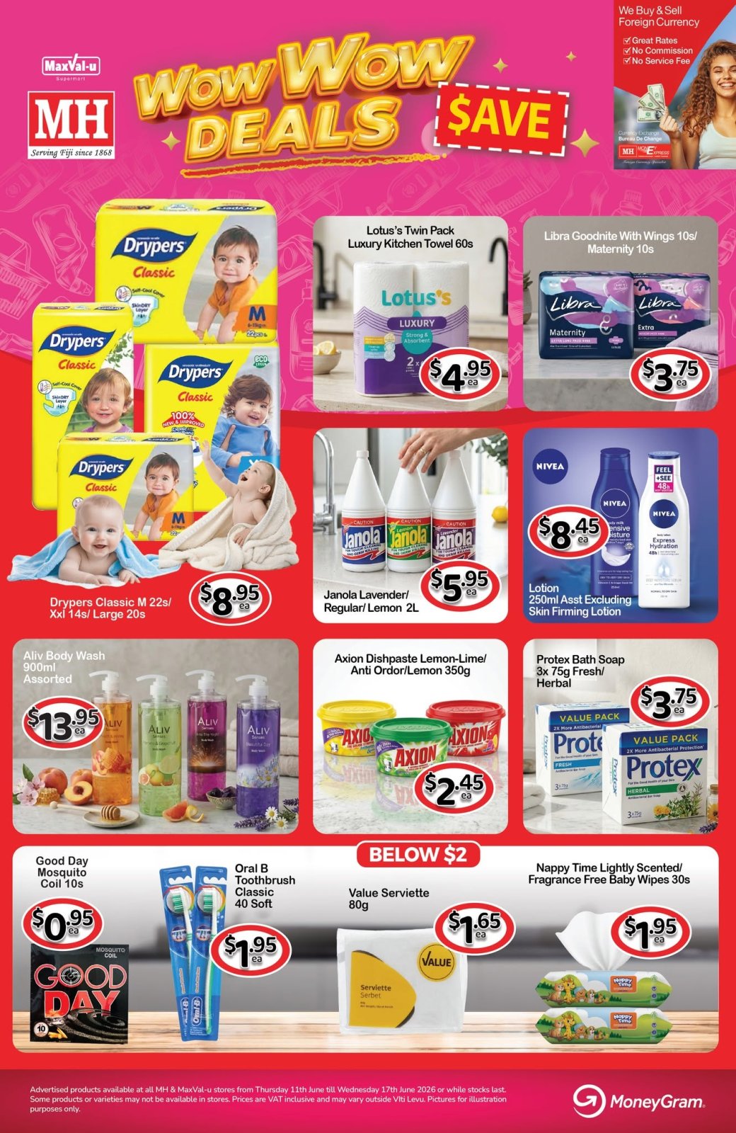 Wow Wow Deals - Multi-Product Supermarket Flyer - Page 1