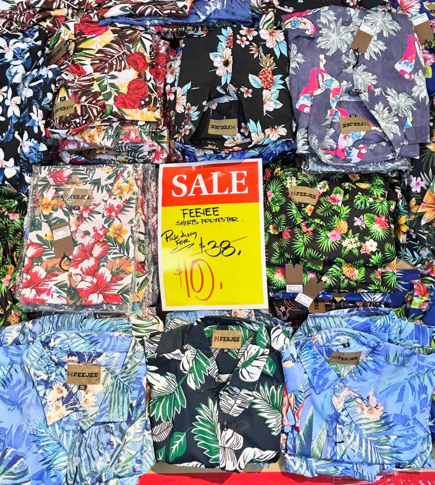 FEEJEE Shirts Sale