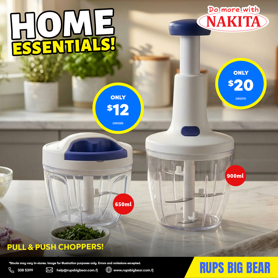Home Essentials - Pull & Push Choppers - Page 1