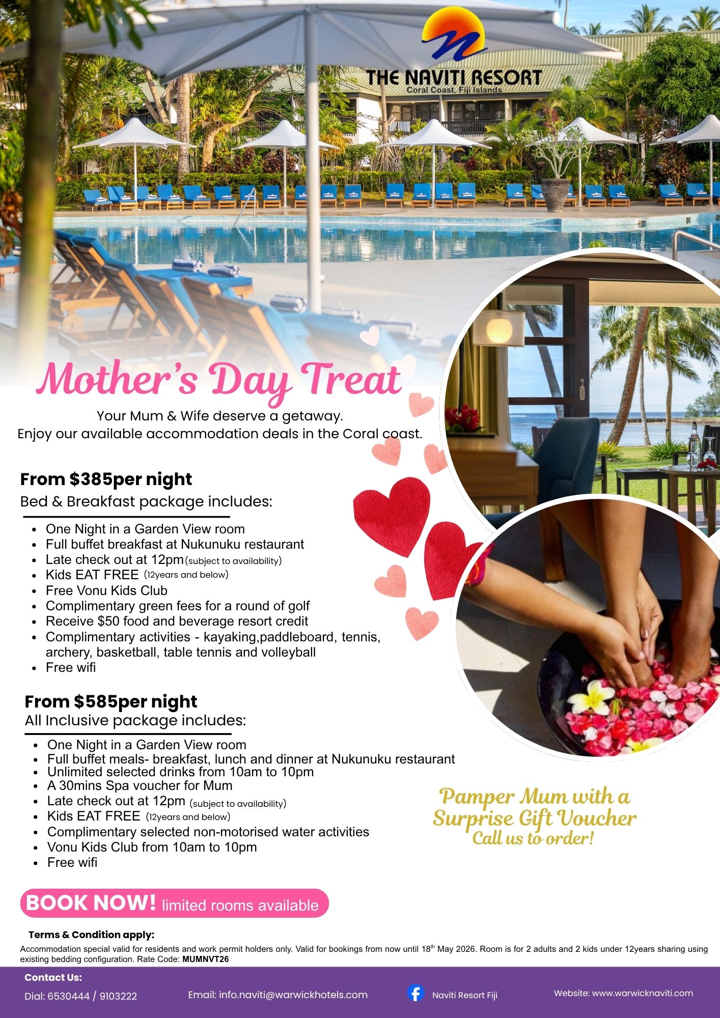 Mother's Day Treat at Naviti Resort - Page 1