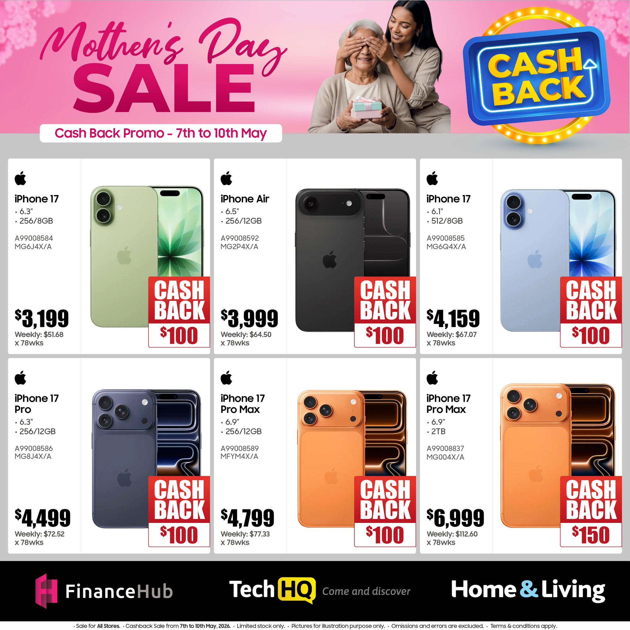 Mother's Day Sale - iPhone Cash Back Promo - Page 1