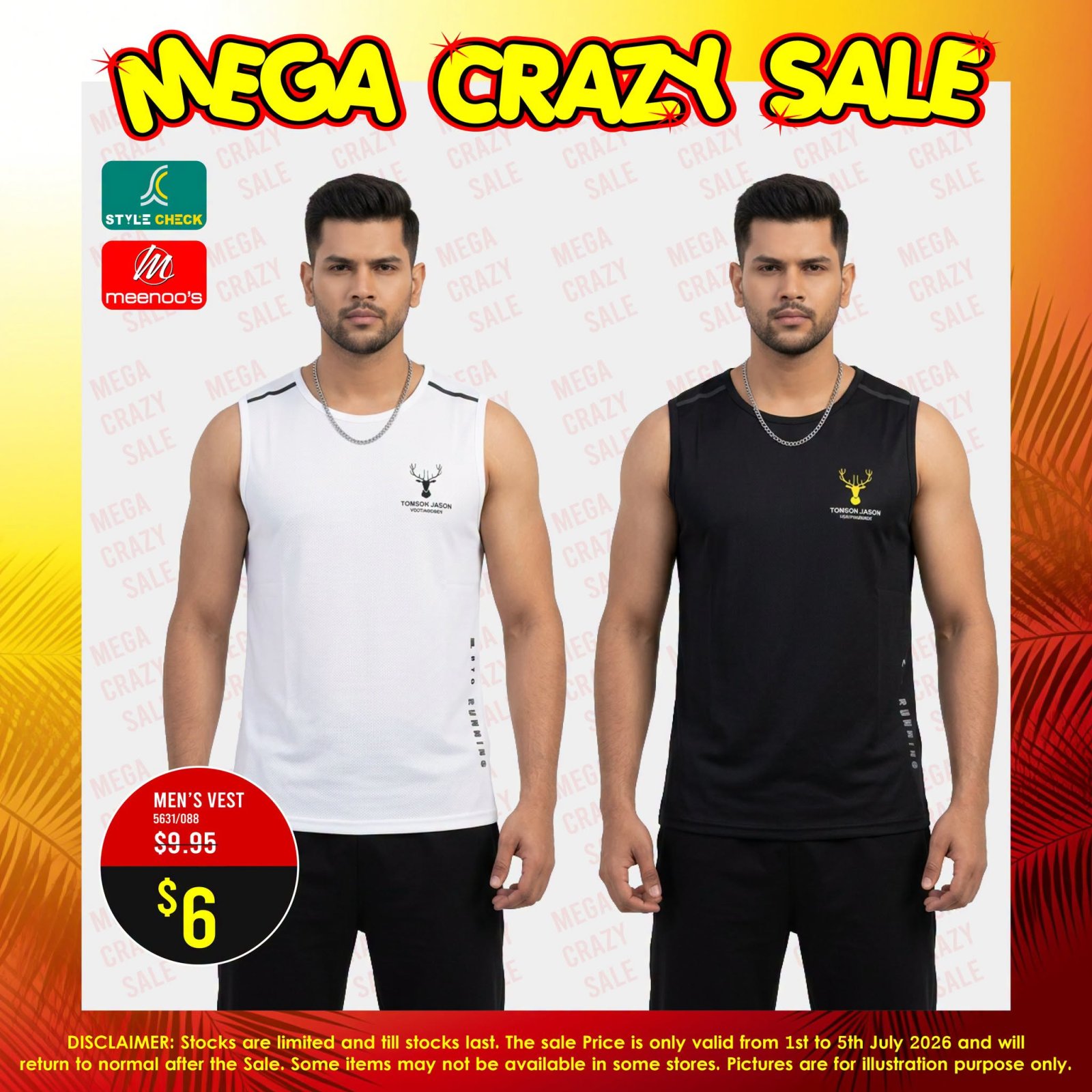 Mega Crazy Sale - Men's Vest - Page 1