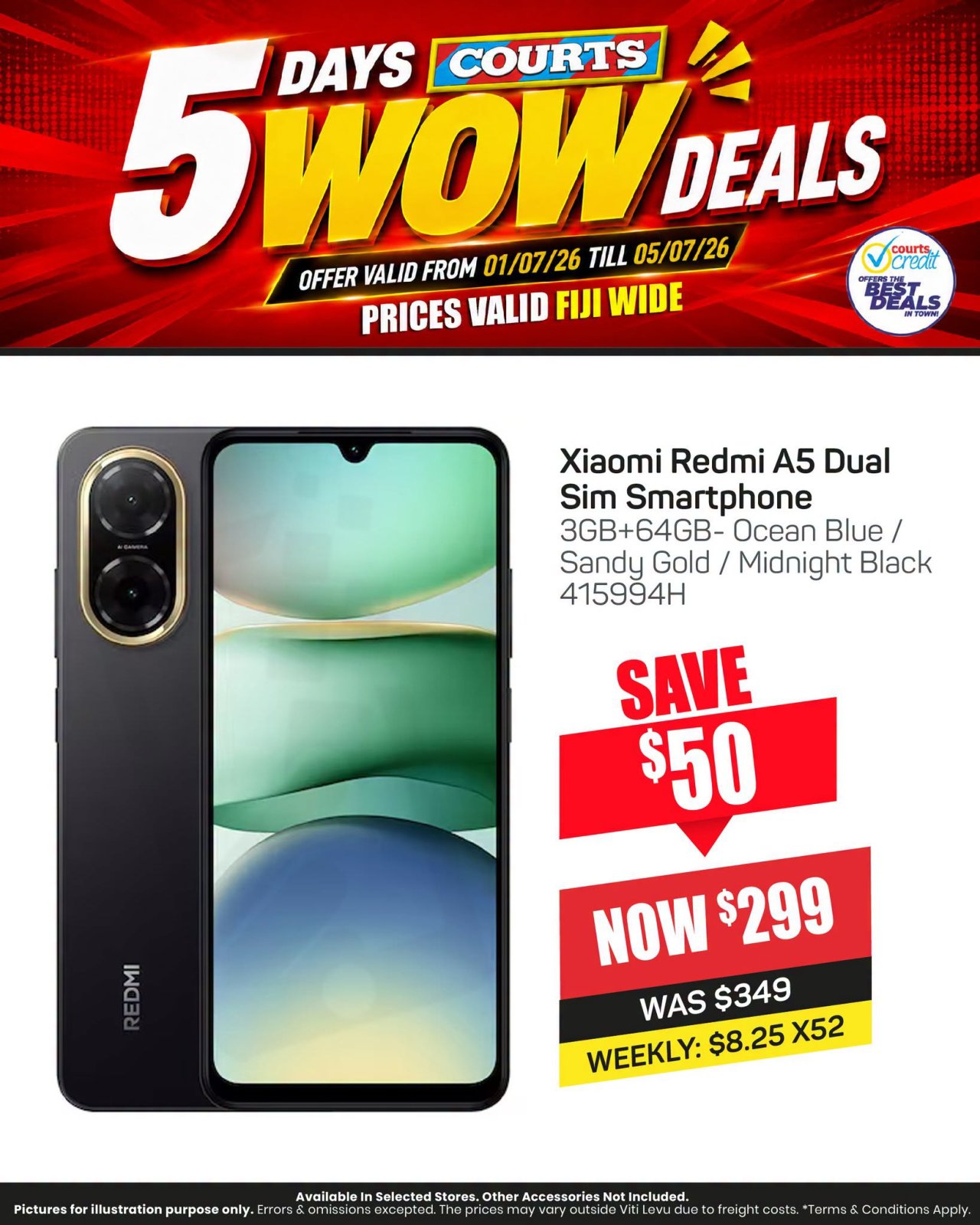 Xiaomi Redmi A5 Dual Sim Smartphone