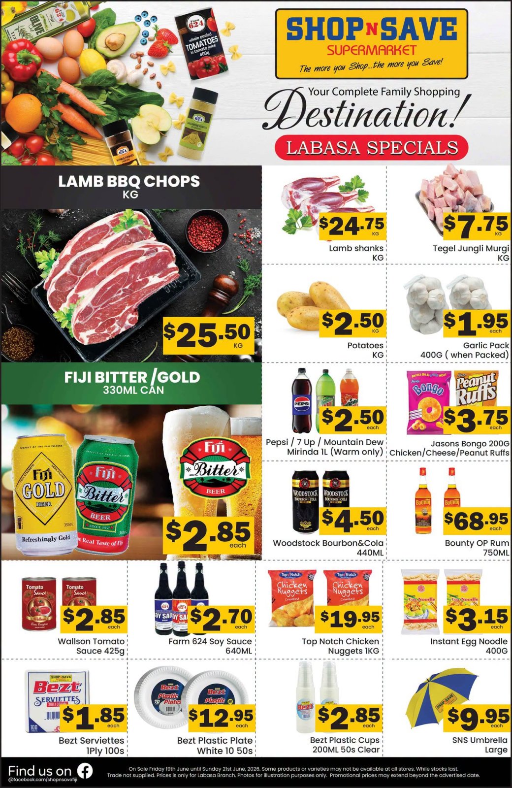 Shop N Save Labasa Specials - Page 1