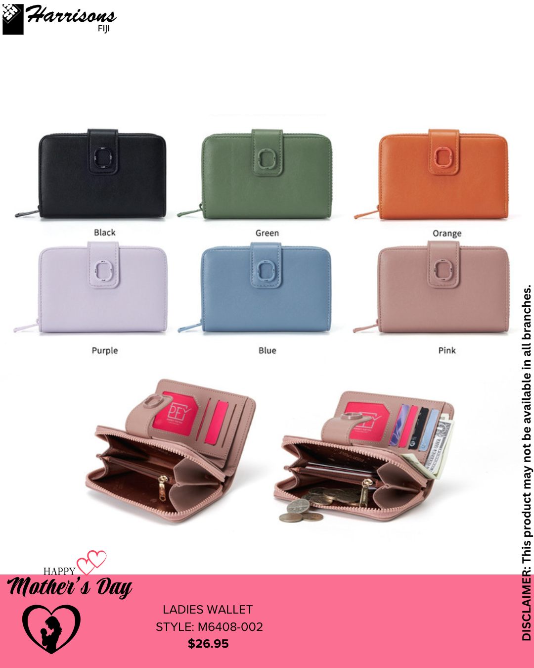 Ladies Wallet Collection - Mother's Day Gift