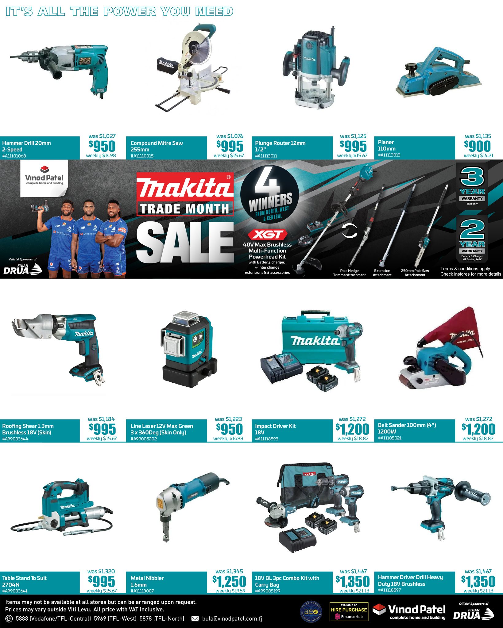 Makita Trade Month Sale - Power Tools - Page 1