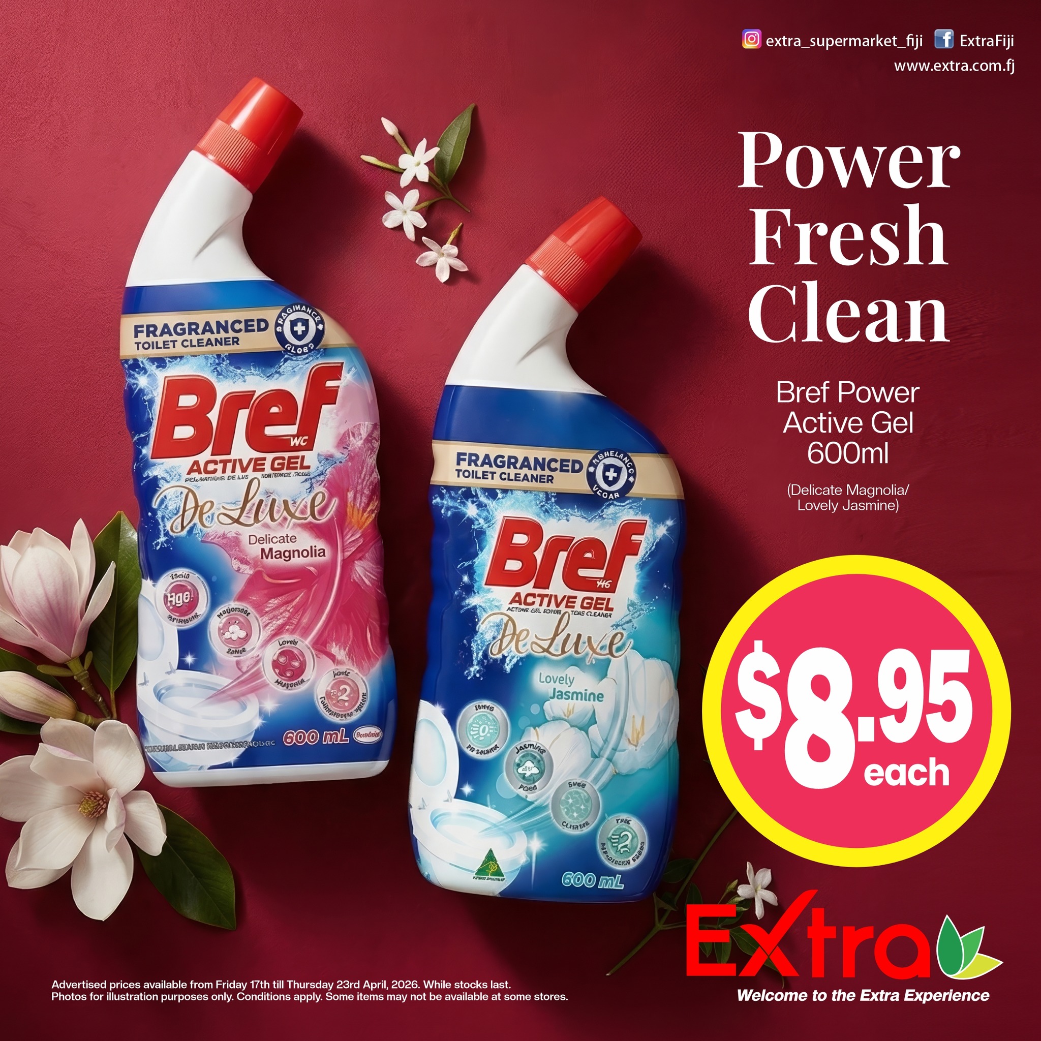 Bref Active Gel Deluxe Toilet Cleaner 600ml - $8.95