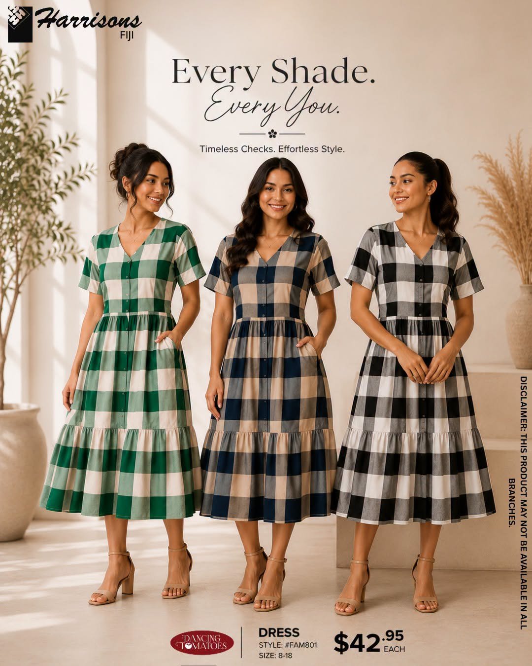 Checkered Dress - Every Shade, Every You