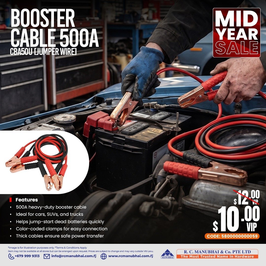 Booster Cable 500A (CBA50U Jumper Wire)