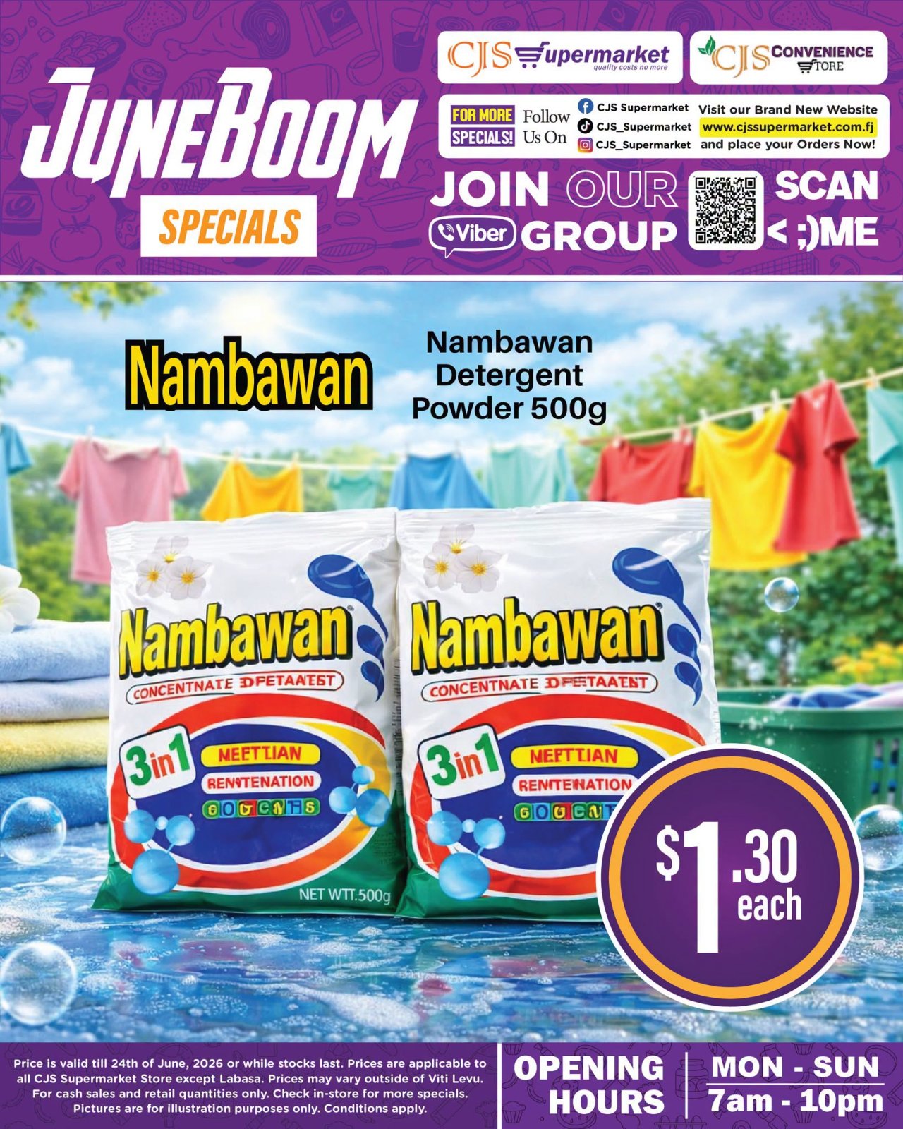 Nambawan Detergent Powder 500g